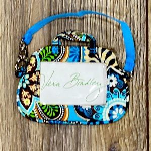 VERA BRADLEY Bali Blue Luggage Tag